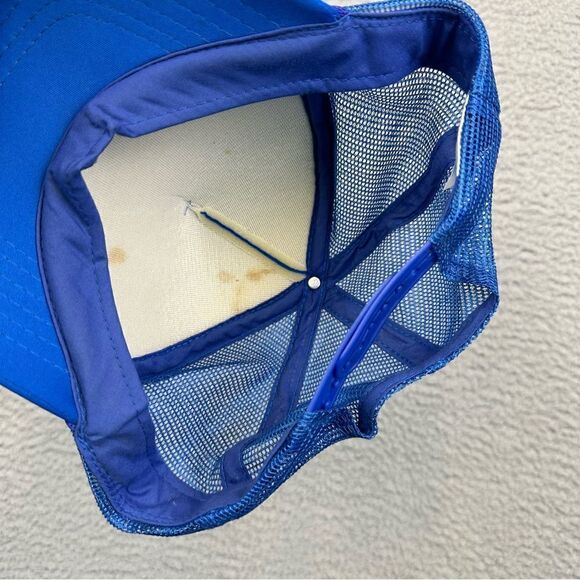 Pivot Cycles Snapback Hat Bicycle Mesh Trucker Hat Cap Blue Green Cycling Casual - Picture 6 of 7